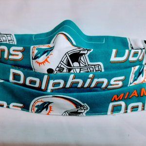 MIAMI DOLPHINS FACE MASKS